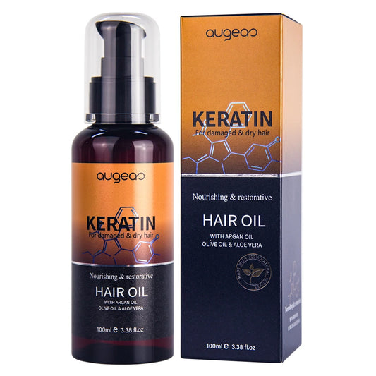 Wholesale Herbal Hair Care Treatment Nourishing Conditioning Dry Damaged Keratin Hair Oil for All Hair Types