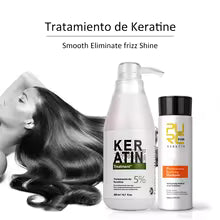 ensemble de traitement capillaire à la kératine brésilienne, lissage, réparation des dommages, produits de soins capillaires