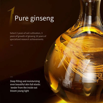Marque privée Lady Cream Ginseng sérum pour le visage hydratant Anti-rides anti-âge raffermissant
