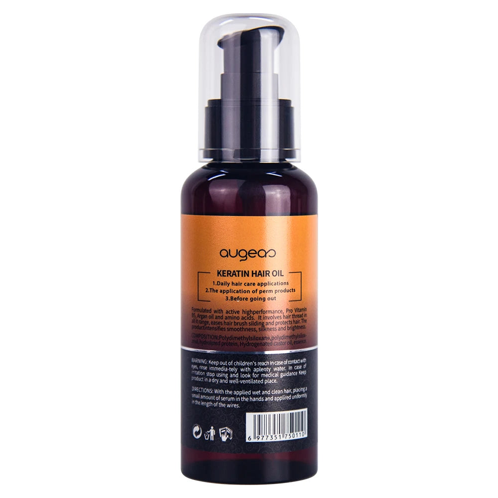 Wholesale Herbal Hair Care Treatment Nourishing Conditioning Dry Damaged Keratin Hair Oil for All Hair Types