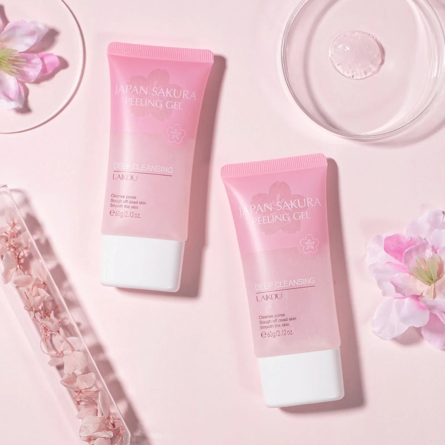 xfoliant exfoliant Peeling Gel gommage du visage hydratant nourrissant réparation gommages crème pour le visage soins de la peau