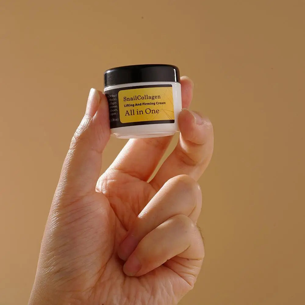 1 lot/1 pièce de crème visage au collagène d'escargot/essence réparatrice hydratante, liftante, lissante et nourrissante, cosmétiques coréens, soins de la peau