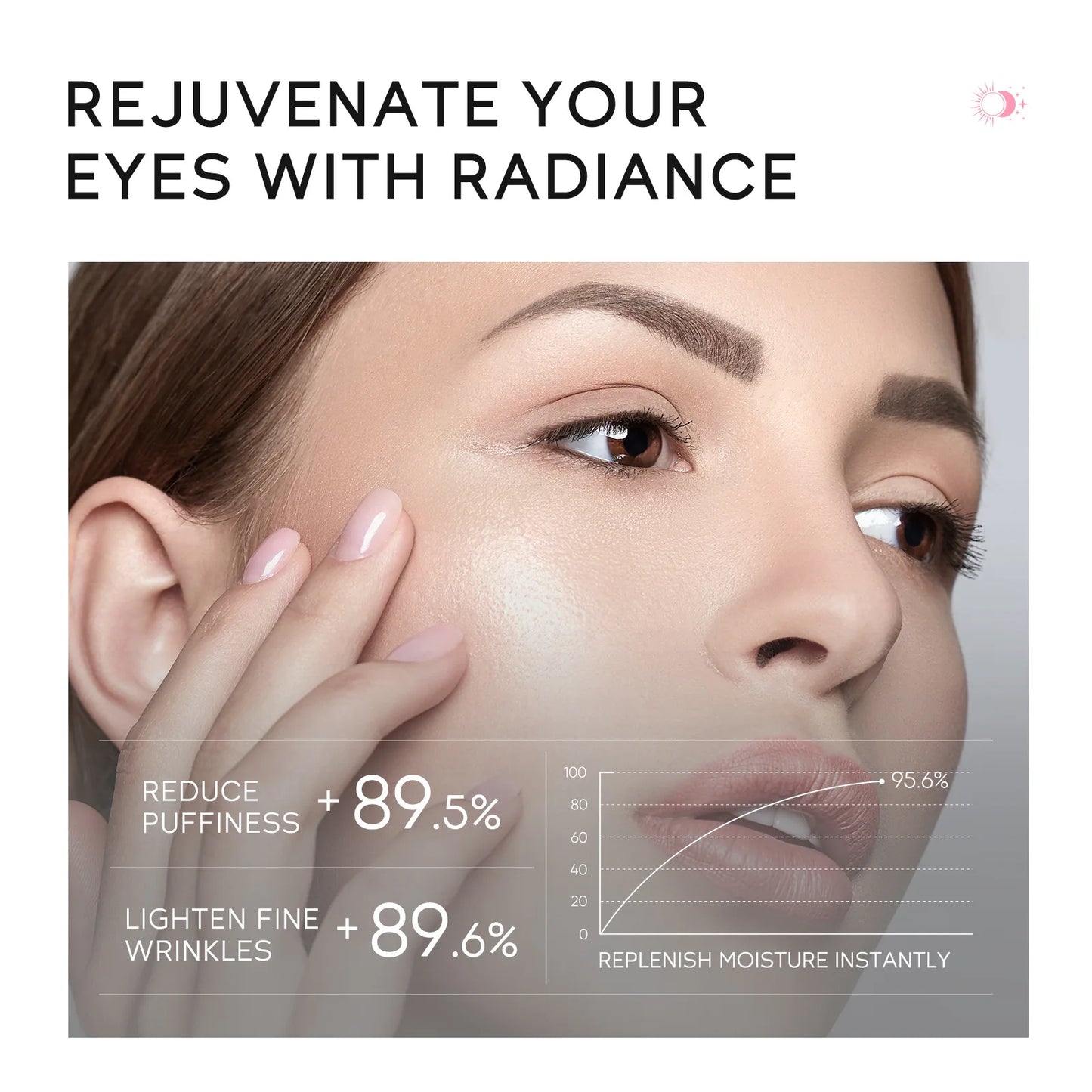 Sérum de jour et de nuit Sakura pour les yeux, reétiquette, soin de la peau, hydratant, 20ml