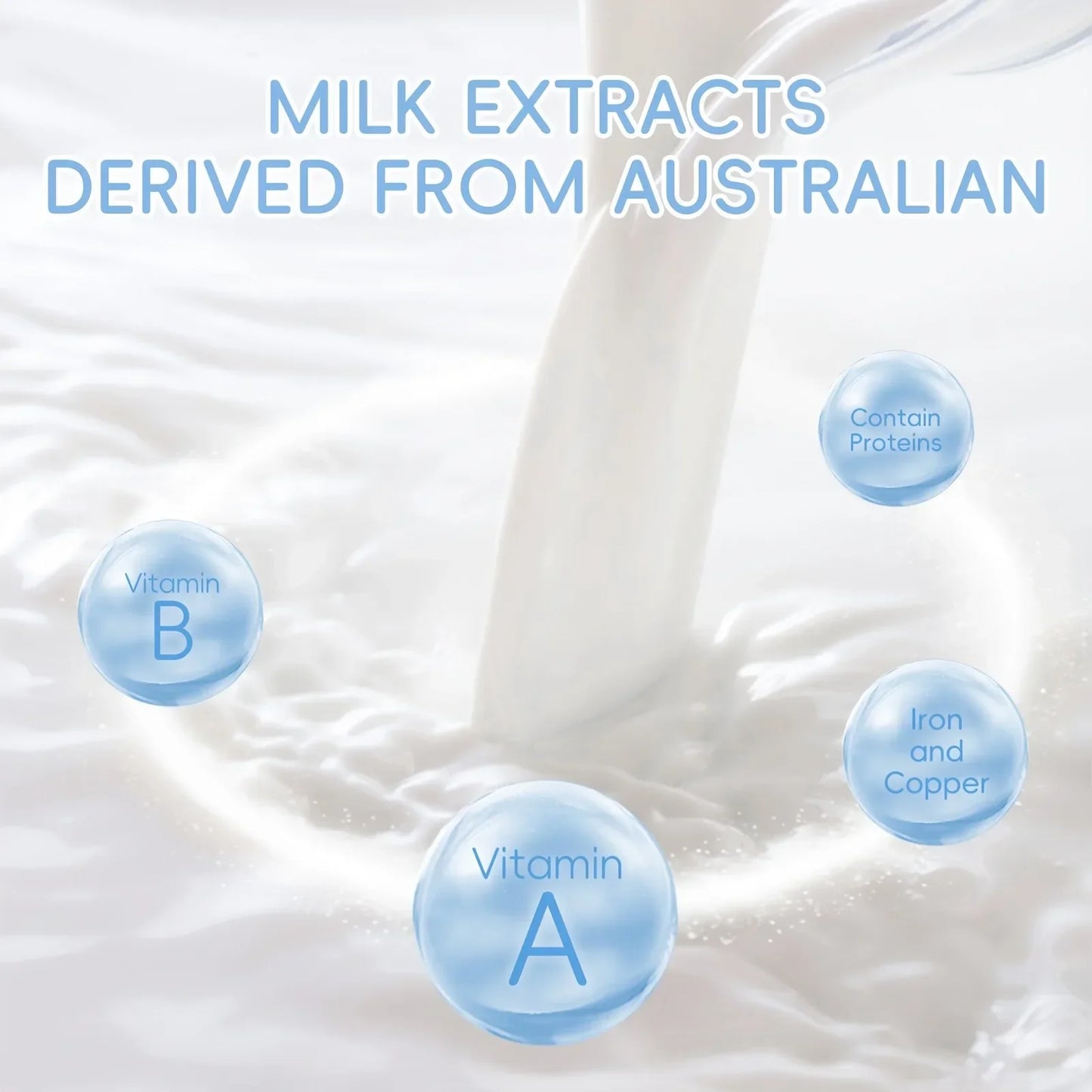 Set de soins de la peau au lait - Hypoallergénique et Hydratant