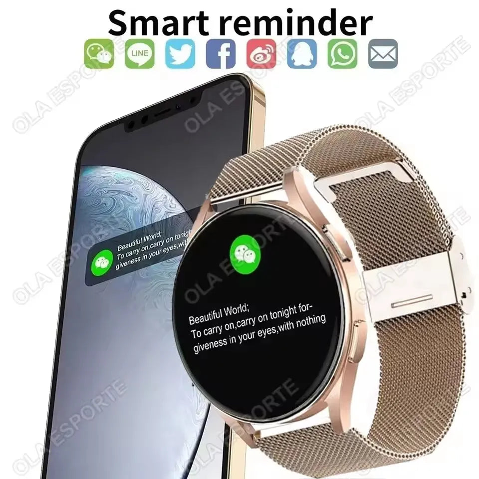 2025 nouvelles femmes SmartWatch Bluetooth appel dame montres Sport étanche fréquence cardiaque sommeil montre intelligente pour les femmes