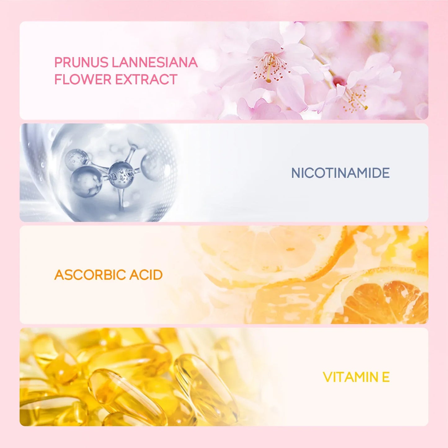 Gels douche Lotion fleur de cerisier lisse nettoyage doux parfumé hydratant soins de la peau