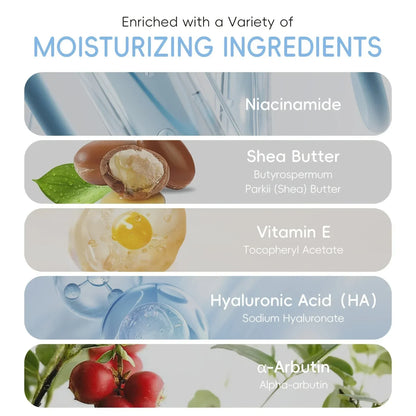 Set de soins de la peau au lait - Hypoallergénique et Hydratant