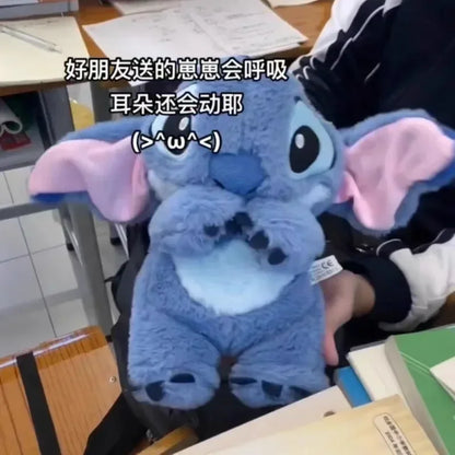 Disney Kawaii point ange en peluche poupée dessin animé Figure son et lumière respiration dormir Peluches