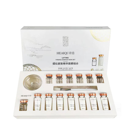 Masque facial coréen à l'acide hyaluronique et au collagène