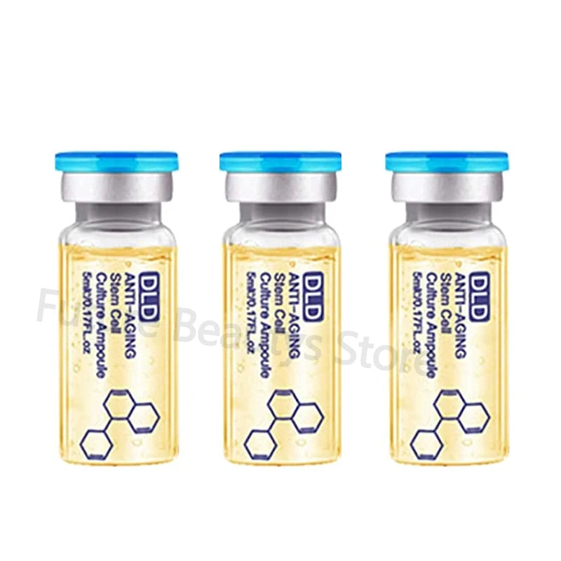 Kit d'ampoule d'essence anti-continuité pour le visage, acide hyaluronique, stade de niacinamide, ADN, hydrate, nourrit, rétrécit les pores, soins de la peau