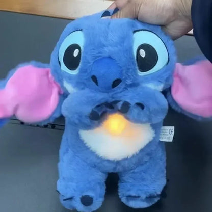 Disney Kawaii point ange en peluche poupée dessin animé Figure son et lumière respiration dormir Peluches