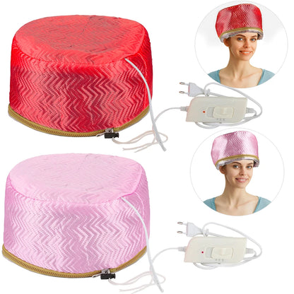 Bonnet chauffant électrique pour cheveux, bonnet de traitement thermique, bonnet auto-chauffant et étanche, soins capillaires nourrissants pour SPA