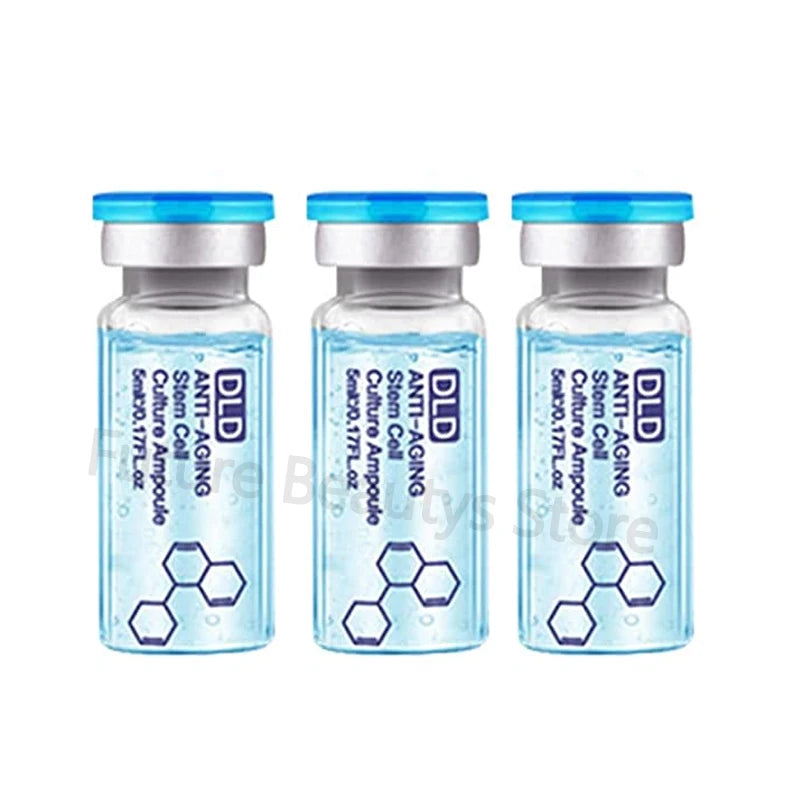 Kit d'ampoule d'essence anti-continuité pour le visage, acide hyaluronique, stade de niacinamide, ADN, hydrate, nourrit, rétrécit les pores, soins de la peau