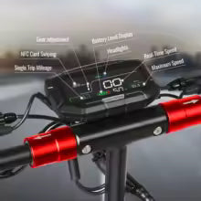 800W puissant Scooter électrique 48V 15Ah vitesse maximale 50 km/h 50km portée 10 ''pneus double amortisseur pliant EScooter pour adultes